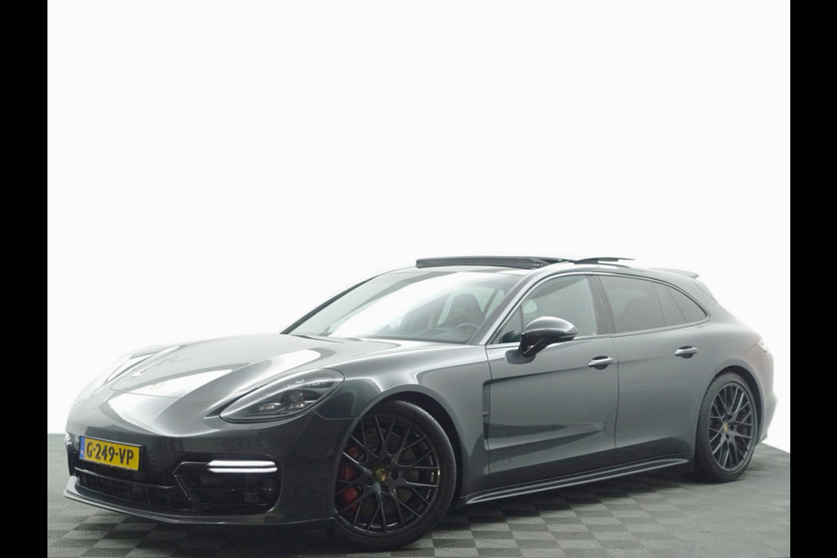 Porsche Panamera Sport Turismo 4.0 V8 GTS 460pk Sport Design (stuurverw,alcantara,softclose,keyless)