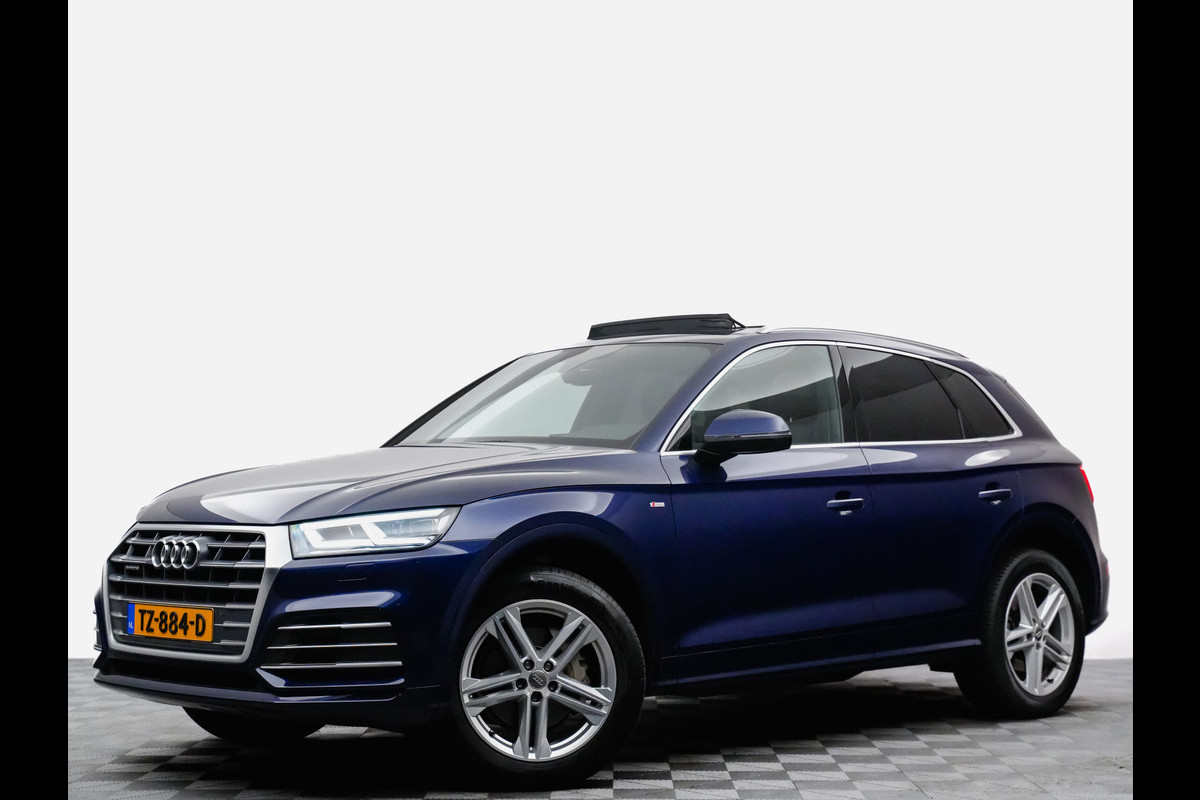 Audi Q5 45 TFSI 252pk quattro S Line Sport Edition (panodak,360,leer,keyless,bose)