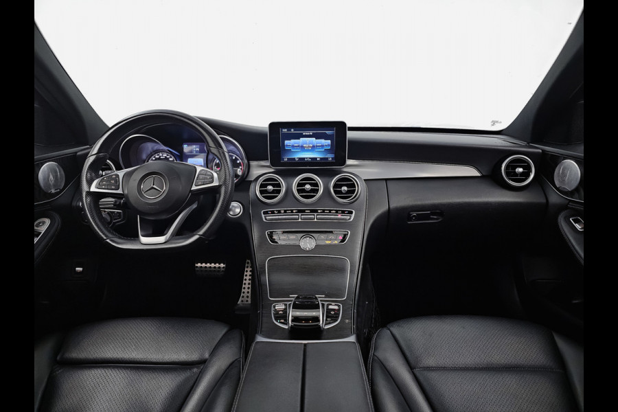 Mercedes-Benz C-Klasse 300 AMG 4Matic 245pk Prestige Aut7 (panodak,leer,burmester,sfeerverlichting)