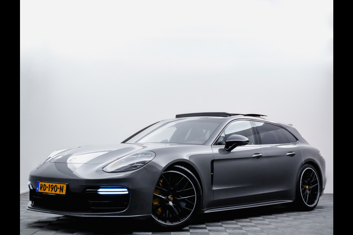 Porsche Panamera Sport Turismo 4.0 Turbo 550pk (burmester,panodak,matrix,stoelventilatie,keramisch,carbon,360)