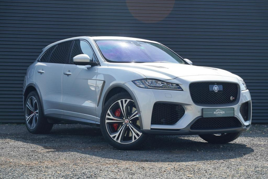 Jaguar F-Pace 5.0 V8 S/C AWD SVR / NL Auto / Pano / Meridian Surround / Trekhaak