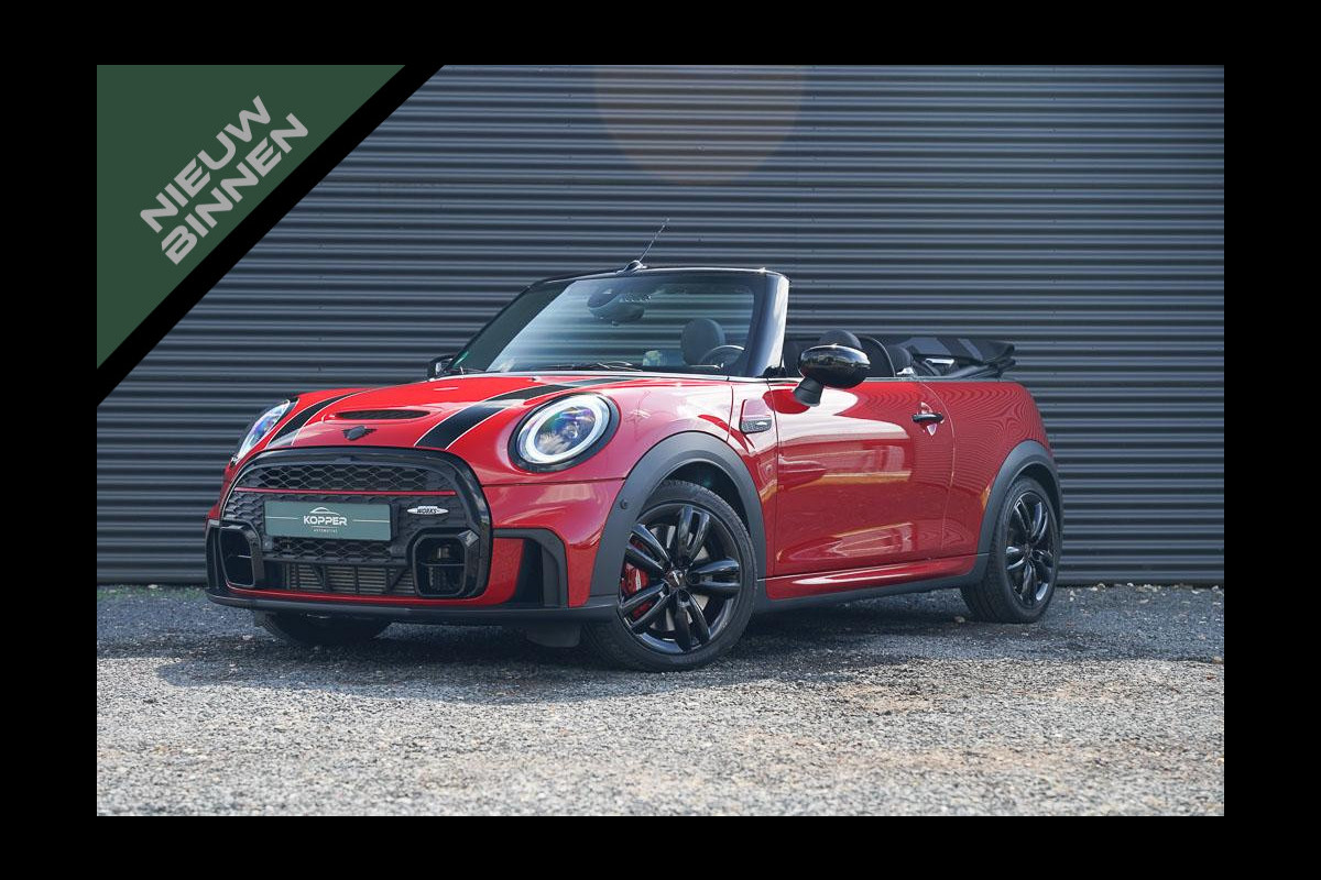 MINI Cabrio 2.0 John Cooper Works / 231 PK / NP 62731 / NL Auto / F1 Aut / HUD