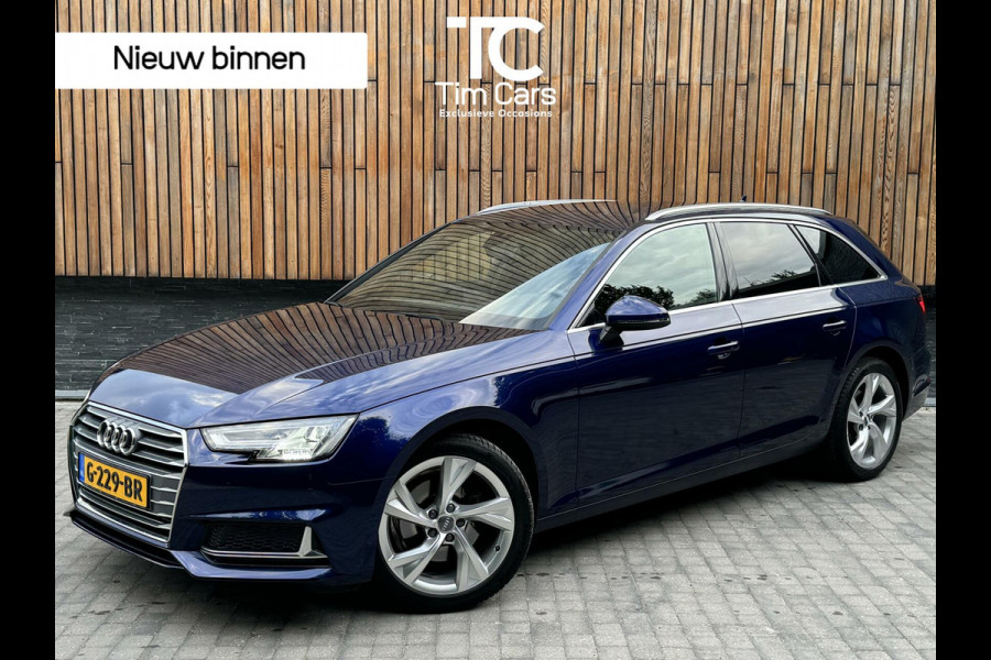 Audi A4 Avant 35 TFSI Sport Automaat | Leer | Navi | Zwarte hemel | Getint glas | Parkeersensoren achter | LED verlichting