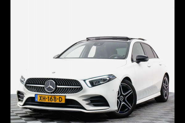 Mercedes-Benz A-Klasse 180 Aut AMG Night Upgrade (panodak,leer,360,keyless)