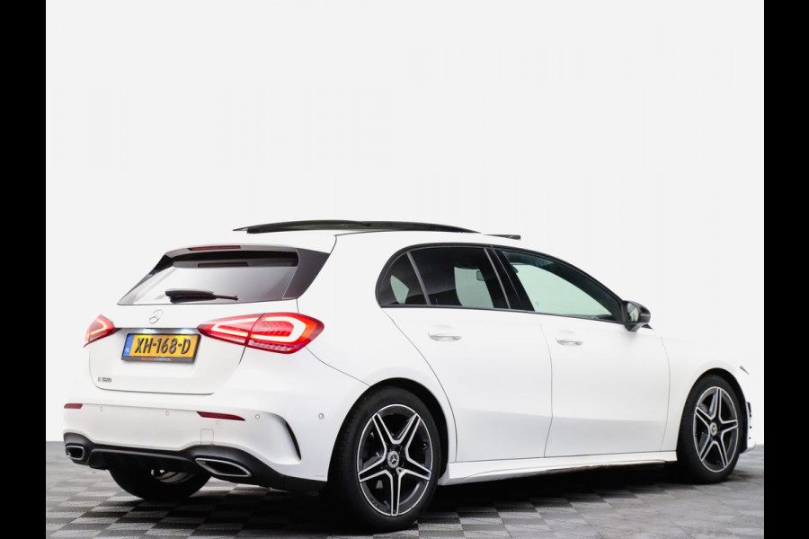 Mercedes-Benz A-Klasse 180 Aut AMG Night Upgrade (panodak,leer,360,keyless)