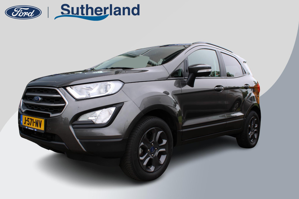 Ford EcoSport 1.0 EcoBoost Connected Bellen voor bezichtiging! | Trekhaak | Climate Control | Stoelverwarming | Cruise Control |