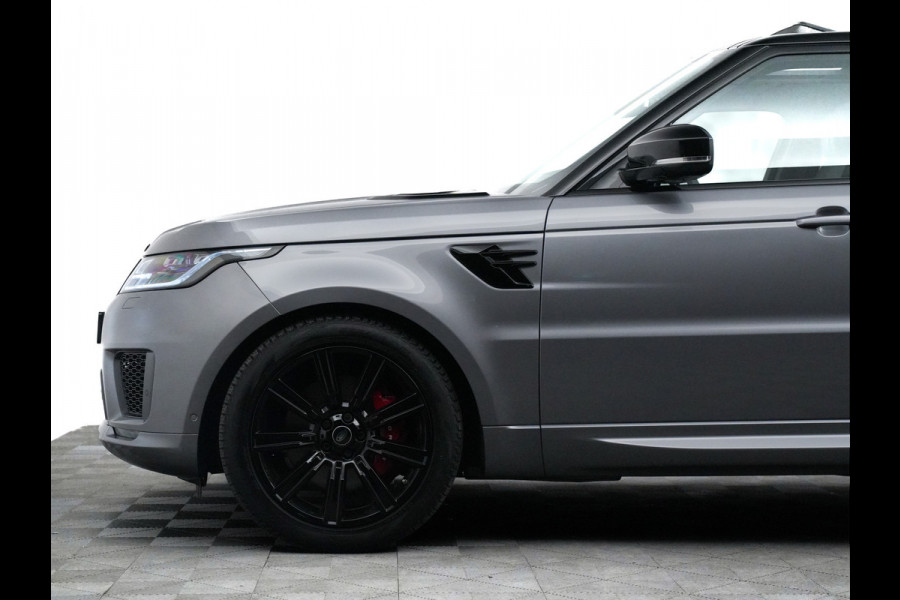 Land Rover Range Rover Sport P400e 445pk HSE Black Pack netto (brembo,360,leer,matrix,panodak,meridian)