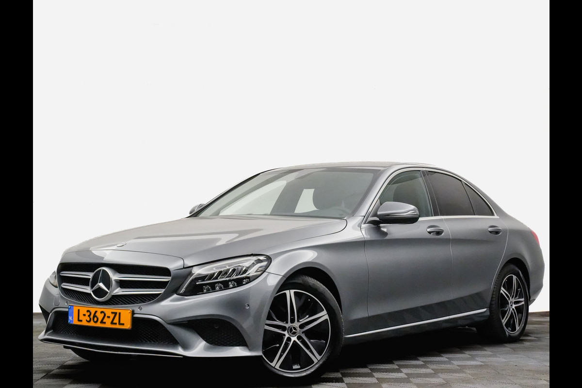 Mercedes-Benz C-Klasse 180 Aut9 157pk Premium (matrix,leer,keyless,navi pro,360)