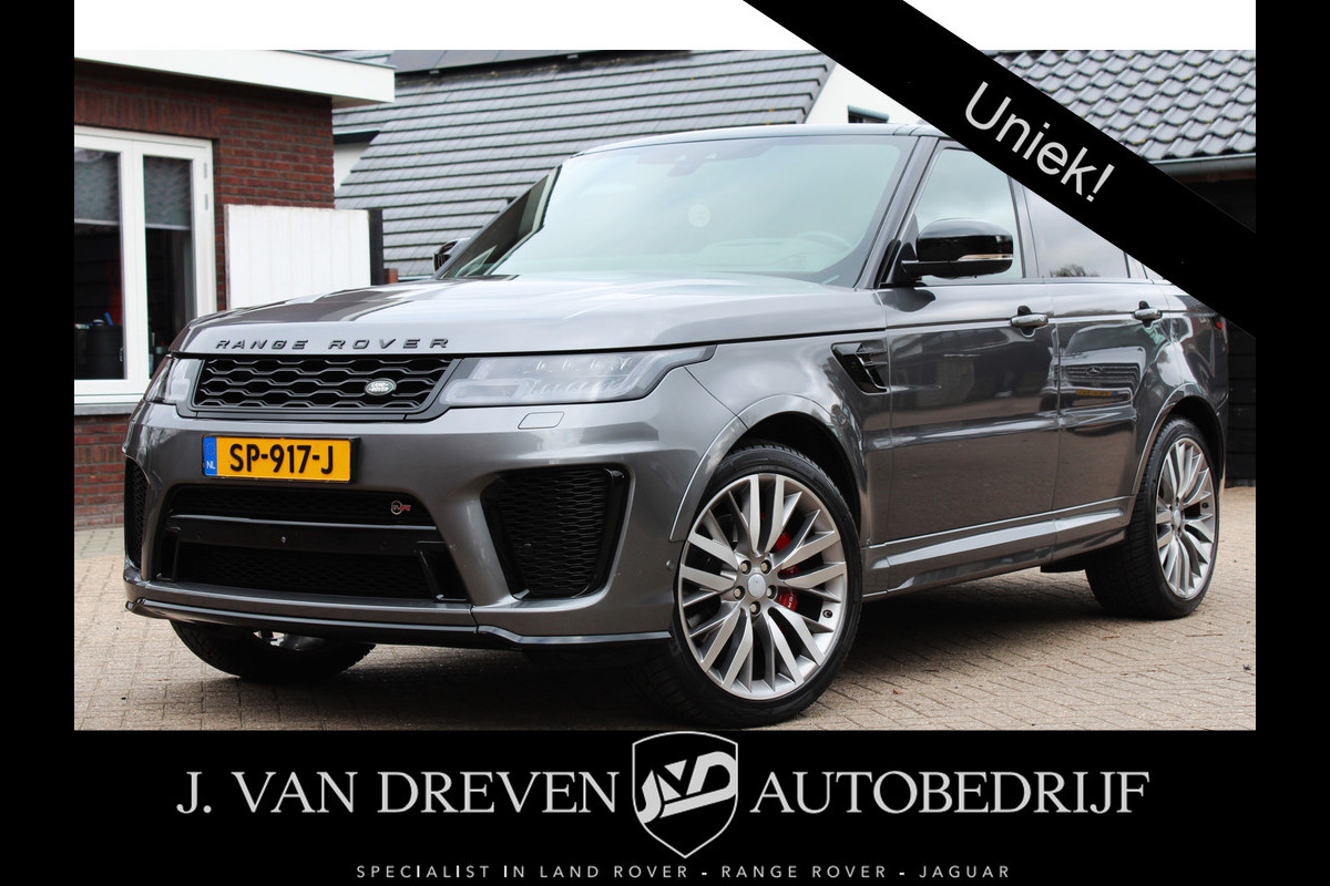 Land Rover Range Rover Sport 5.0 V8 SC SVR 576 PK ! Facelift ! Carbon ! 1e Eig !