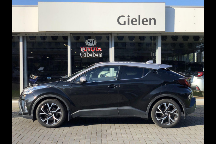 Toyota C-HR 2.0 Hybrid Bi-Tone | Dodehoekherkenning, Apple CarPlay/Android Auto, 18 inch, Keyless, Stoel + Stuurverwarming