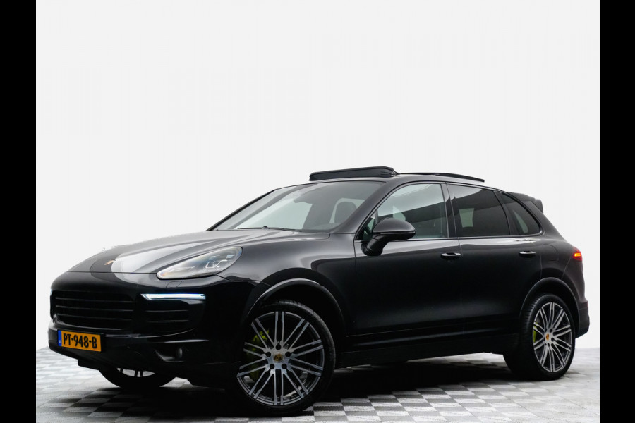 Porsche Cayenne 3.0 S E-Hybrid 416pk Platinum Edition Sport Chrono (panodak,matrix,360,bose,luchtvering)