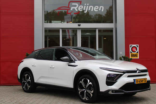 Citroën C5 X 1.6 PHEV 225PK AUTOMAAT HYBRID SHINE |NAVIGATIE |19'' TWO TONE LICHTMETALEN VELGEN|ELEKTRISCHE ACHTERKLEP | LEDEREN BEKLEDING | ELEKTRISCH VERSTELBARE VOORSTOELEN MET GEHEUGEN | CAMERA | DODEHOEK BEWAKING | STOEL/STUUR VERW. | DRAADLOZE TELEFOON LADER | APPLECARPLAY/ANDROID AUTO|FULL LED KOPLAMPEN|