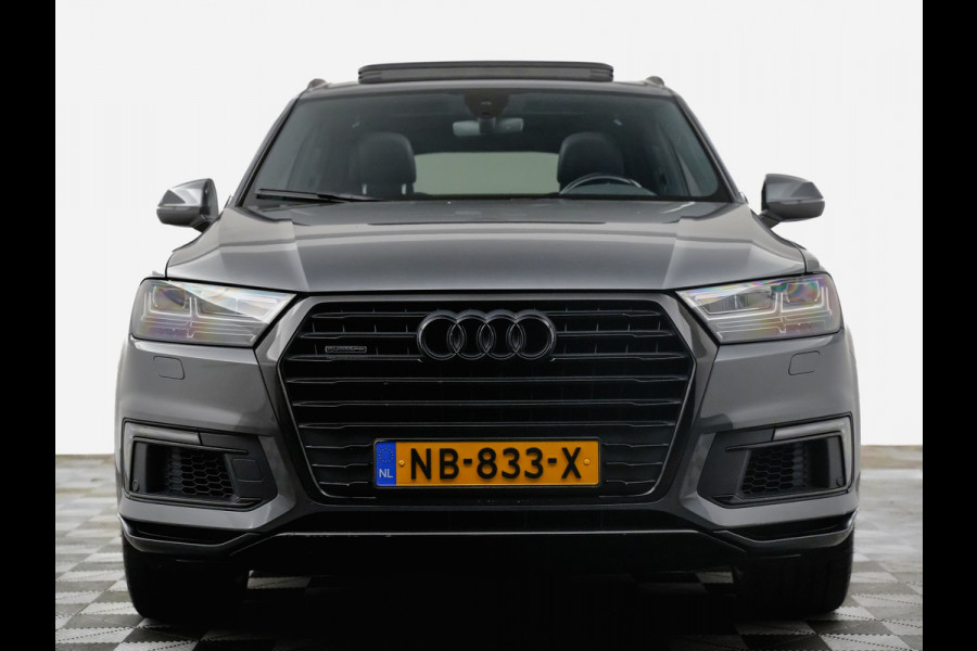 Audi Q7 3.0 TDI e-tron 375pk quattro Sport Black Optic (panodak,bose,matrix,sfeerverlichting,360)