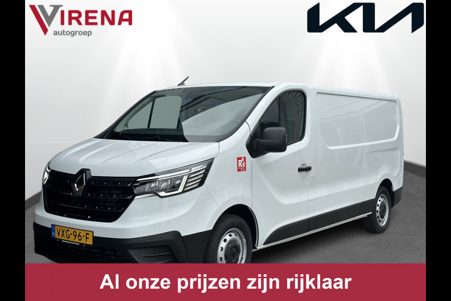 Renault Trafic 2.0 dCi 130 T30 L2H1 Work Edition EX Btw - 2500kg Trekken -  Airco - Apple/Android Carplay - Cruise Control - Zijschuif Deur - Parkeersensoren Achter - Bovag Garantie