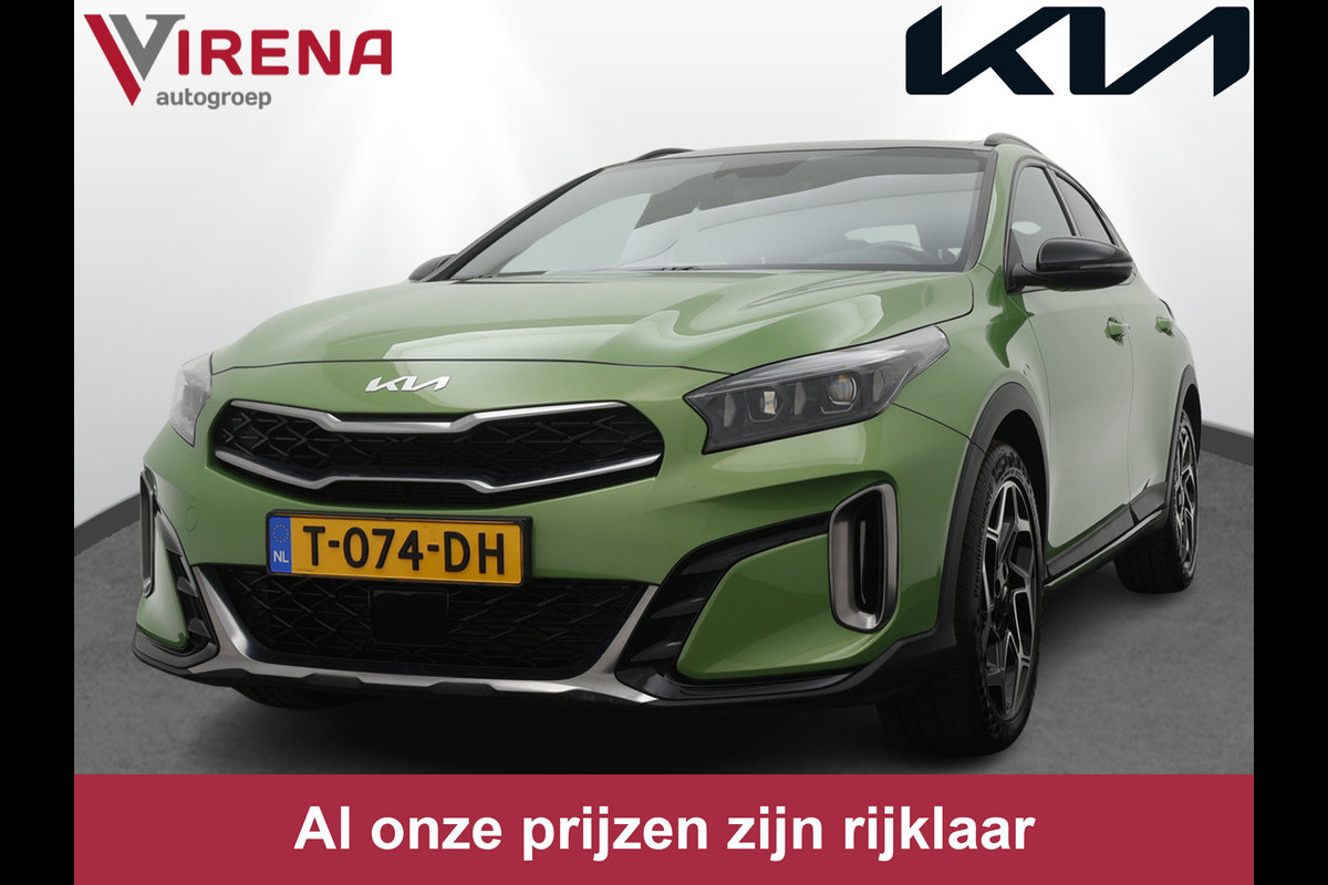 Kia Xceed 1.5 T-GDi GT-Line First Edition - LED Koplampen - Lichtmetalen Velgen 18'' - Adaptief Cruise Control - Climate Control - Stoel/Stuur Verwarming - Fabrieksgarantie Tot 2030