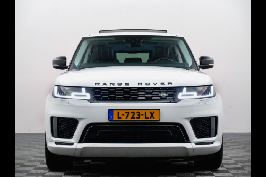 Land Rover Range Rover Sport P400e Autobiography Dynamic 445pk Black Pack (panodak,360,headup,leer)