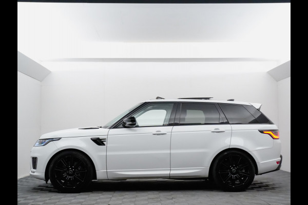 Land Rover Range Rover Sport P400e Autobiography Dynamic 445pk Black Pack (panodak,360,headup,leer)