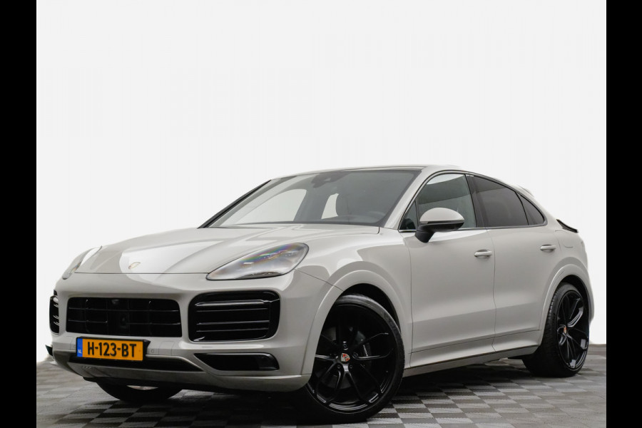 Porsche Cayenne Coupé 3.0 E-Hybrid 460pk Sport Design (carbon,panodak,sportuitlaat,head-up,matrix)