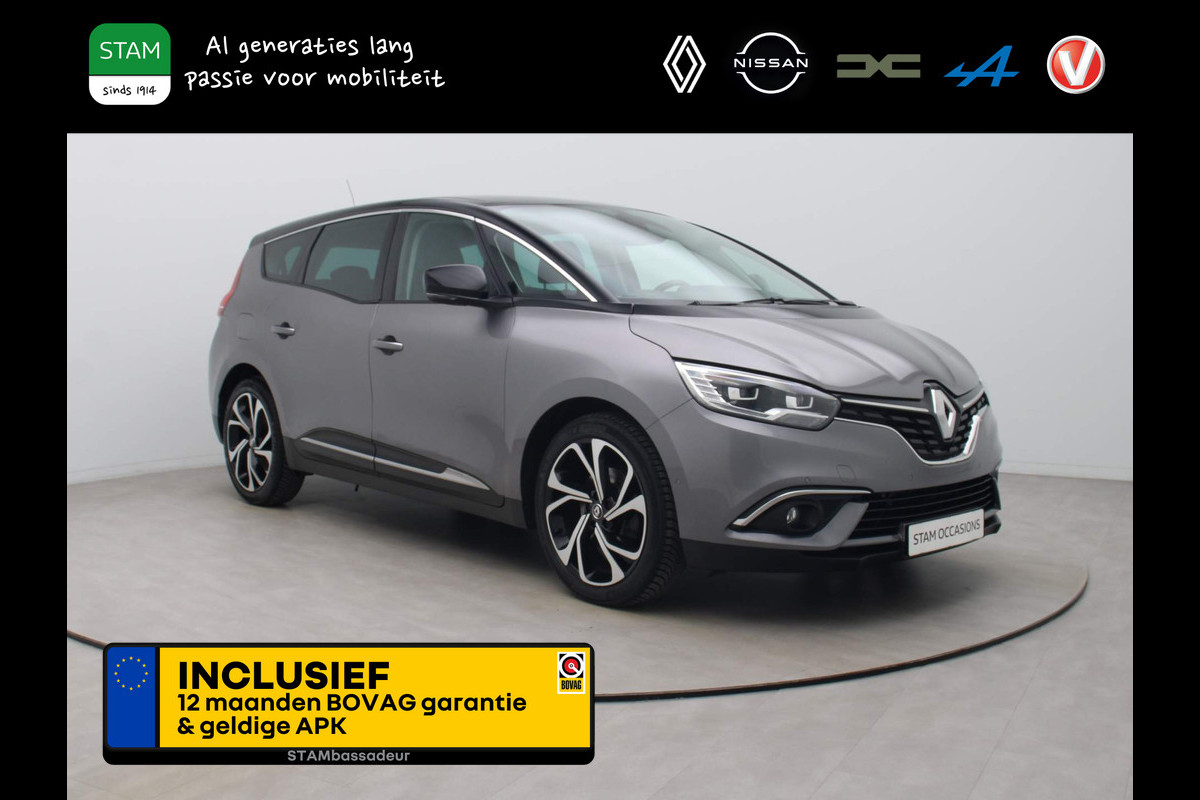 Renault Grand Scénic TCe 140pk Intens 7-PERS. EDC/AUTOMAAT Camera | Climate | Navi | Parksens.