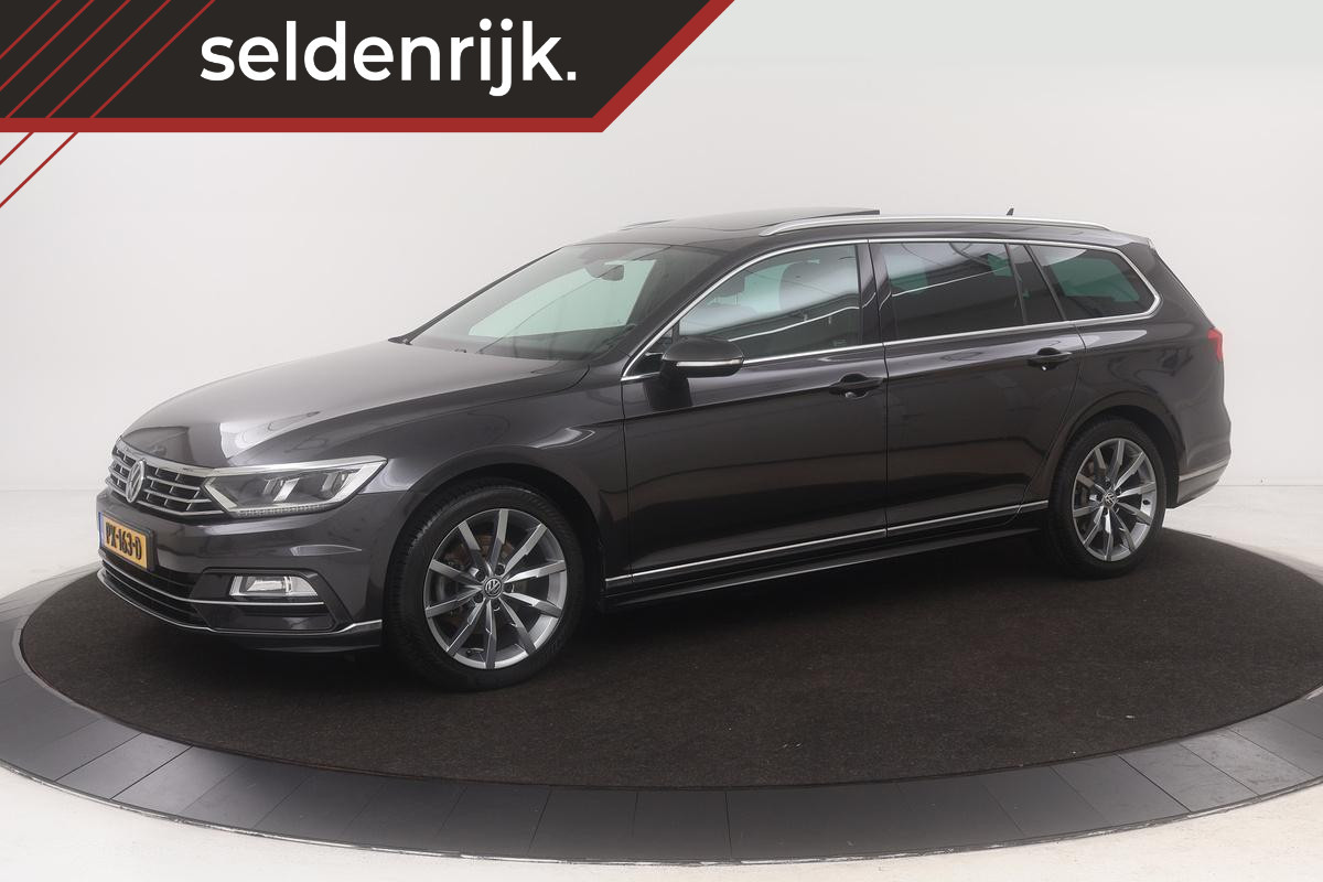 Volkswagen Passat 2.0 TDI R-line | Panoramadak | Trekhaak | Stoelverwarming | Carplay | Active Info | Navigatie | Full LED | Adaptive cruise