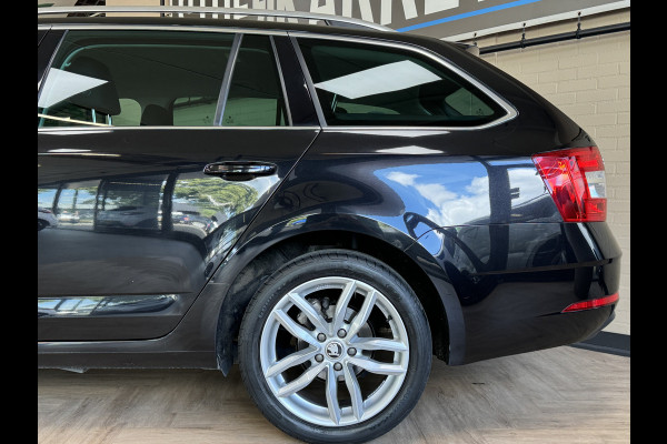 Škoda Octavia Combi 1.4 TSI 150pk, Clever Edition Groot navigatie, 17 inch, stoelverwarming, clima, cruise control, Keurig nette SKODA! 1500kg trekgewicht!