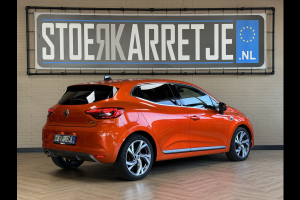 Renault Clio 1.3 TCe 130pk AUT, R.S. Line, Groot navi, 17 inch, 360 camera, stoelverwarming, Led, PDC V+A, 100% dealer onderhouden!