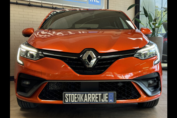 Renault Clio 1.3 TCe 130pk AUT, R.S. Line, Groot navi, 17 inch, 360 camera, stoelverwarming, Led, PDC V+A, 100% dealer onderhouden!