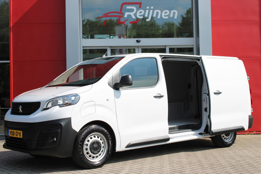 Peugeot e-Expert LONG (L3) 136PK 75 kWh 3-FASE | SCHUIFDEUREN LINKS EN RECHTS | NAVIGATIE 10" TOUCHSCREEN | ACHTERUITRIJ CAMERA | APPLE CARPLAY/ANDROID AUTO | PARKEERSENSOREN | CRUISE CONTROL | DAB+ RADIO | 3-ZITS | LAADRUIMTE PAKKET | PACK MODUWORK |