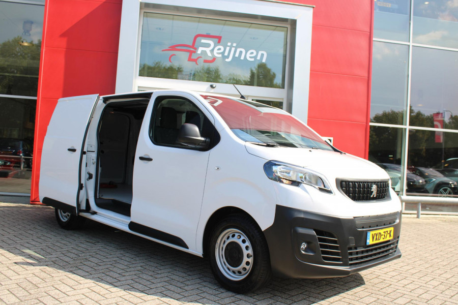 Peugeot e-Expert LONG (L3) 136PK 75 kWh 3-FASE | SCHUIFDEUREN LINKS EN RECHTS | NAVIGATIE 10" TOUCHSCREEN | ACHTERUITRIJ CAMERA | APPLE CARPLAY/ANDROID AUTO | PARKEERSENSOREN | CRUISE CONTROL | DAB+ RADIO | 3-ZITS | LAADRUIMTE PAKKET | PACK MODUWORK |