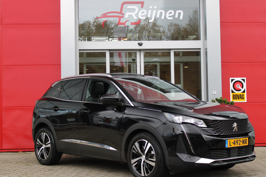 Peugeot 3008 1.2 130PK GT AUTOMAAT | PANORAMA SCHUIF / KANTELDAK | NAVIGATIE | CAMERA | APPLE CARPLAY / ANDROID AUTO | CLIMATE CONTROL | CRUISE CONTROL | ELEKTRISCHE ACHTERKLEP |  DODEHOEK DETECTIE | FOCAL AUDIO SYSTEM | TREKHAAK |