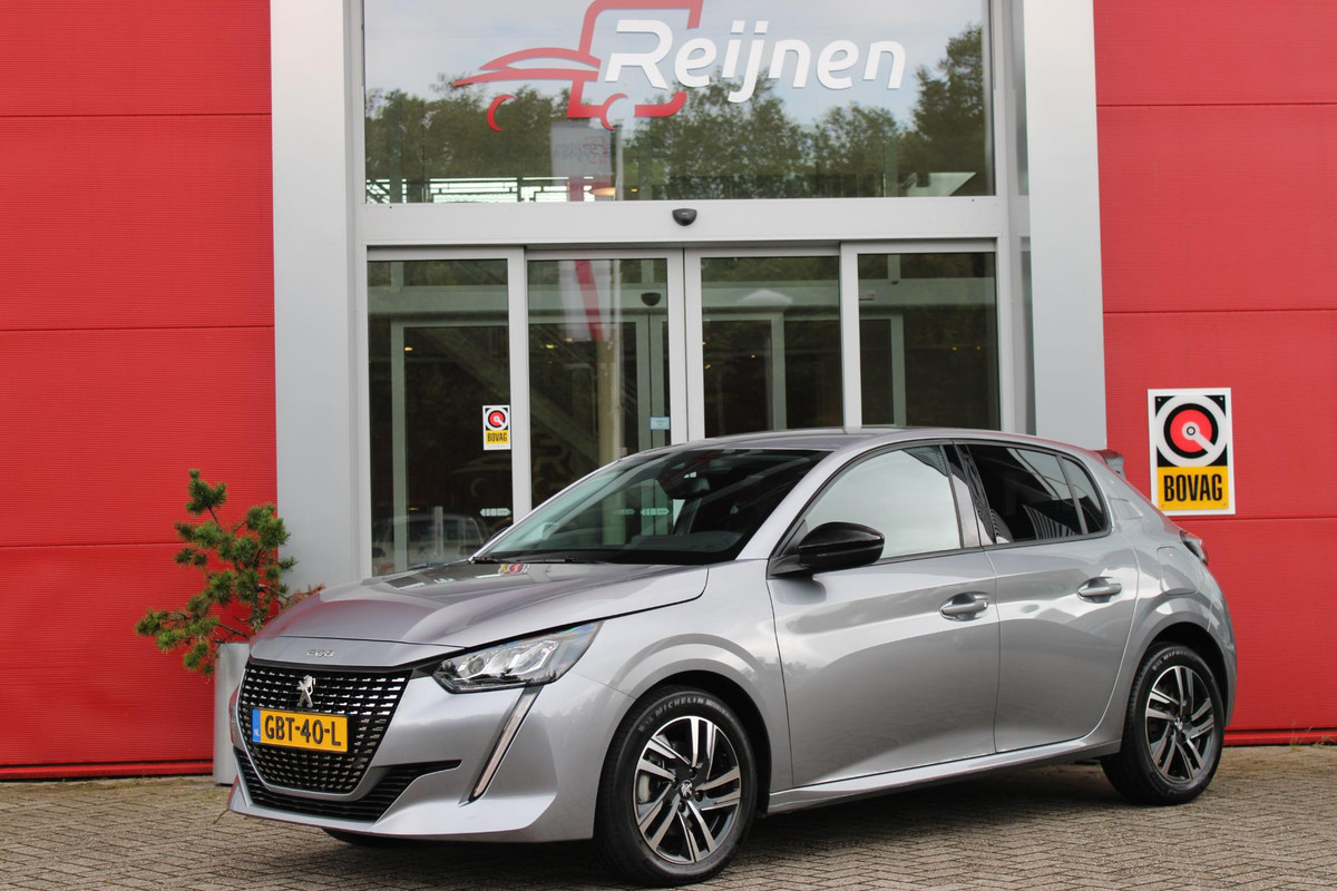 Peugeot 208 1.2 100PK AUTOMAAT ALLURE PACK | NAVIGATIE 10" TOUCHSCREEN | APPLE CARPLAY/ANDROID AUTO | ACHTERUITRIJ CAMERA | DAB+ RADIO | CLIMATE CONTROL | LICHTMETALEN VELGEN | CRUISE CONTROL | 3-D INSTRUMENTENPANEEL |