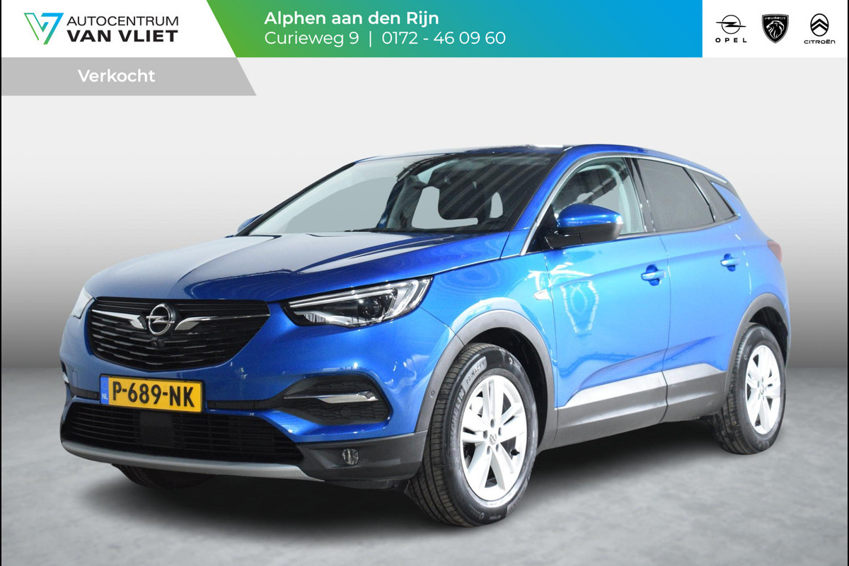 Opel Grandland X 1.2 Turbo Ultimate 130pk AUTOMAAT | CRUISECONTROL | NAVIGATIE | CARPLAY | ACHTERUITRIJCAMERA MET SENSOREN | WINTERPAKKET | E.C.C. | 33.951km