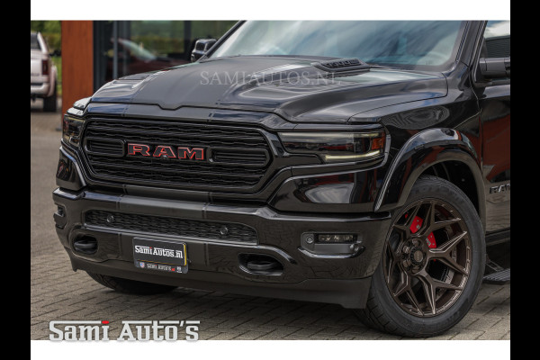 Dodge Ram 1500 LIMITED NIGHT | LPG | COVER| XB9 | MWK | VIRUAL | HUD ADG | SER LUCHTVERING | MEEST VOLLE UITVOERING | 5.7 V8 HEMI 402PK | CREW CAB | DUBBELE CABINE | DC | 5 PERSOONS | GRIJSKENTEKEN BEDRIJFS AUTO | VOORRAAD NUMMER 2167 - 6454  |