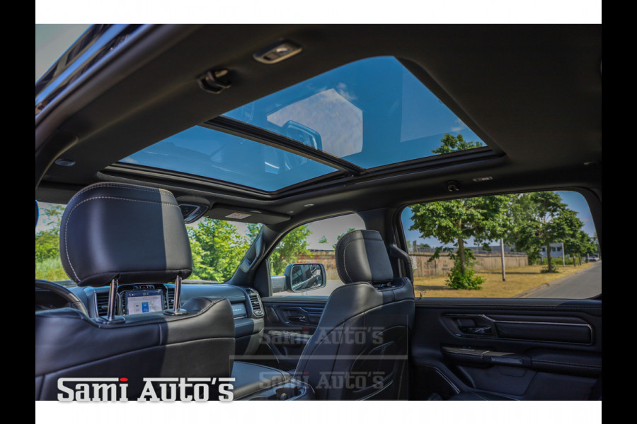 Dodge Ram 1500 LIMITED NIGHT | LPG | COVER| XB9 | MWK | VIRUAL | HUD ADG | SER LUCHTVERING | MEEST VOLLE UITVOERING | 5.7 V8 HEMI 402PK | CREW CAB | DUBBELE CABINE | DC | 5 PERSOONS | GRIJSKENTEKEN BEDRIJFS AUTO | VOORRAAD NUMMER 2167 - 6454  |