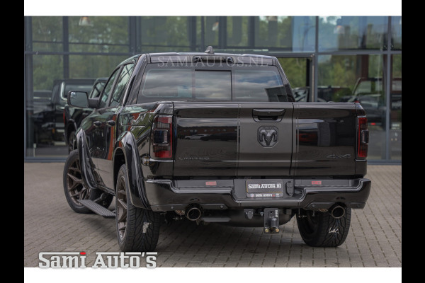 Dodge Ram 1500 LIMITED NIGHT | LPG | COVER| XB9 | MWK | VIRUAL | HUD ADG | SER LUCHTVERING | MEEST VOLLE UITVOERING | 5.7 V8 HEMI 402PK | CREW CAB | DUBBELE CABINE | DC | 5 PERSOONS | GRIJSKENTEKEN BEDRIJFS AUTO | VOORRAAD NUMMER 2167 - 6454  |