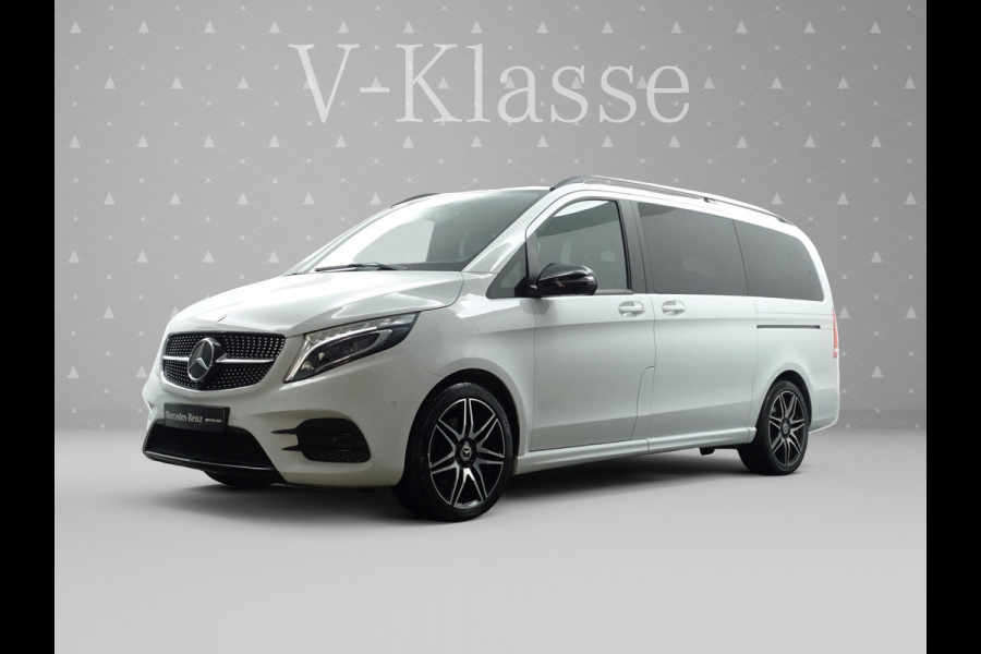 Mercedes-Benz V-Klasse 300d Lang AMG Edition 9G AUT -Leer I Burmester I Memory seats I Camera I Stoelventilatie I Sfeerverlichting