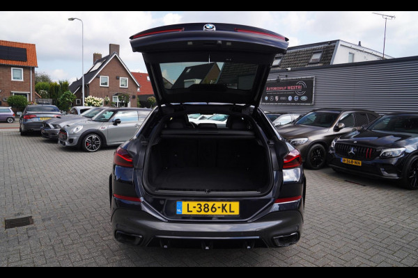 BMW X6 XDrive40i High Executive | Panorama | 360cam | Carbon | Adaptieve cruise control | Kristallen pook | 22 inch | Dealer onder