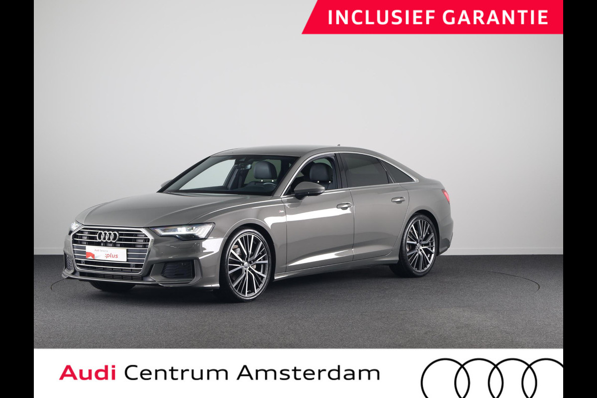 Audi A6 Limousine 40 TFSI S-Line 204 pk S-Tronic | Verlengde garantie | Navigatie | Parkeersensoren | Achteruitrijcamera | Stoelverwarming | S-Line |