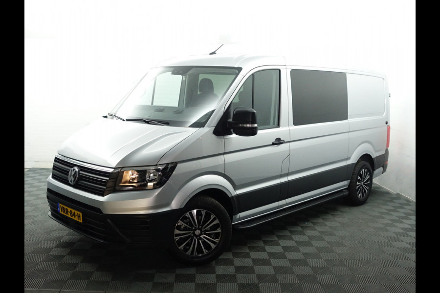 Volkswagen Crafter 35 2.0 TDI L3 Highline DSG Automaat Dubbel Cabine I Euro 6 I Navi I Camera I Massage stoelen I LMV