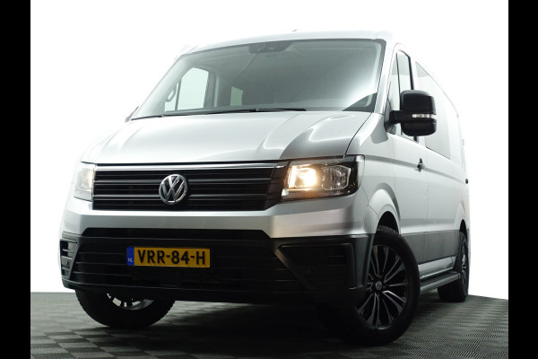 Volkswagen Crafter 35 2.0 TDI L3 Highline DSG Automaat Dubbel Cabine I Euro 6 I Navi I Camera I Massage stoelen I LMV