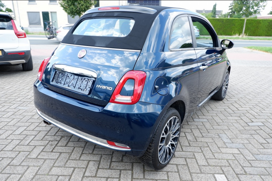 Fiat 500C 1.0 Hybrid Dolcevita Navi Rijklaarprijs!