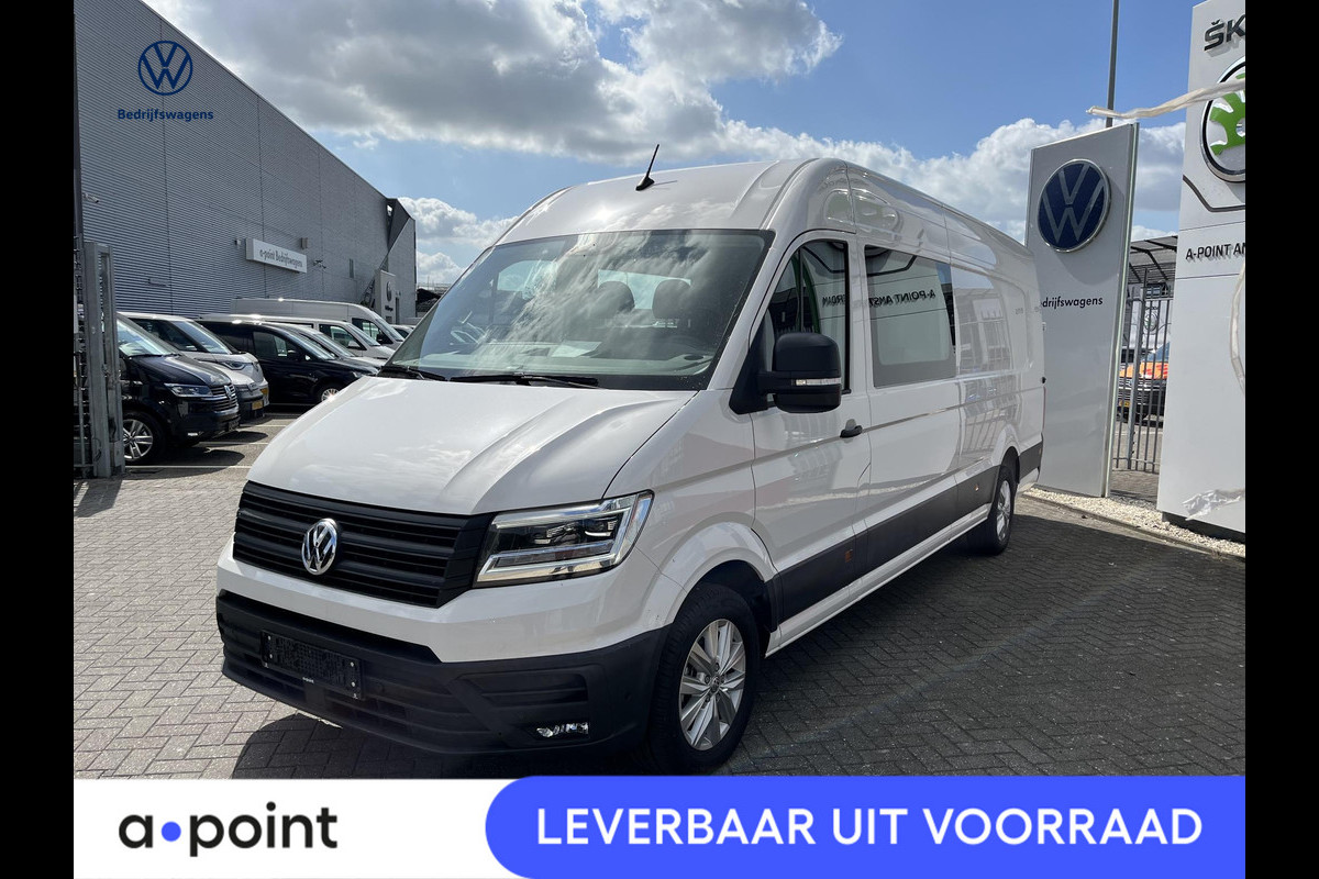 Volkswagen Crafter dubbele cabine 6-zit L5H3 2.0 TDI 177pk Exclu. edi RIJKLAAR!