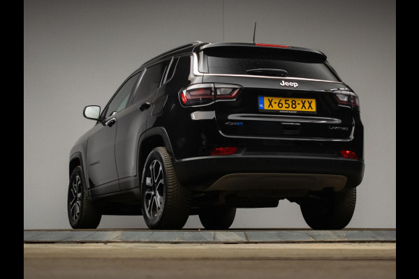 Jeep Compass 4xe 190 Plug-in Hybrid Electric Night Eagle (APPLE CARPLAY,GROOTSCHERM,FACELIFT,CRUISE,CLIMATE,LED,SPORTSTOELEN,PDC)