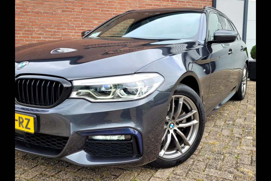 BMW 5 Serie Touring 520i M-sport, Radar, Adaptive Cruise, Haak, Virtual Cockpit (1e eig. NL BTW-auto)