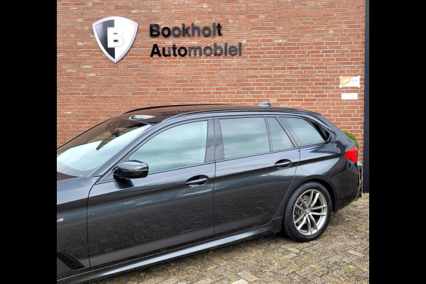 BMW 5 Serie Touring 520i M-sport, Radar, Adaptive Cruise, Haak, Virtual Cockpit (1e eig. NL BTW-auto)