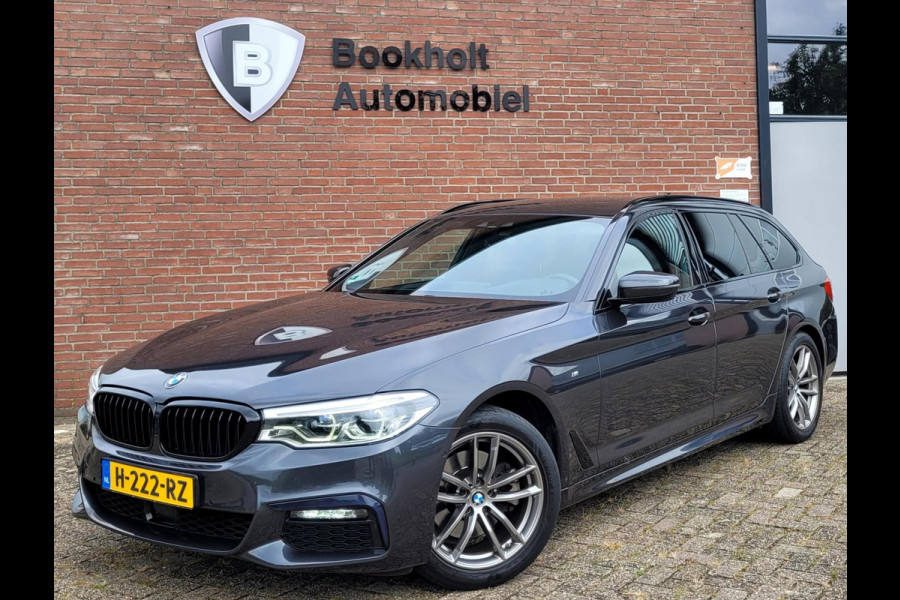 BMW 5 Serie Touring 520i M-sport, Radar, Adaptive Cruise, Haak, Virtual Cockpit (1e eig. NL BTW-auto)