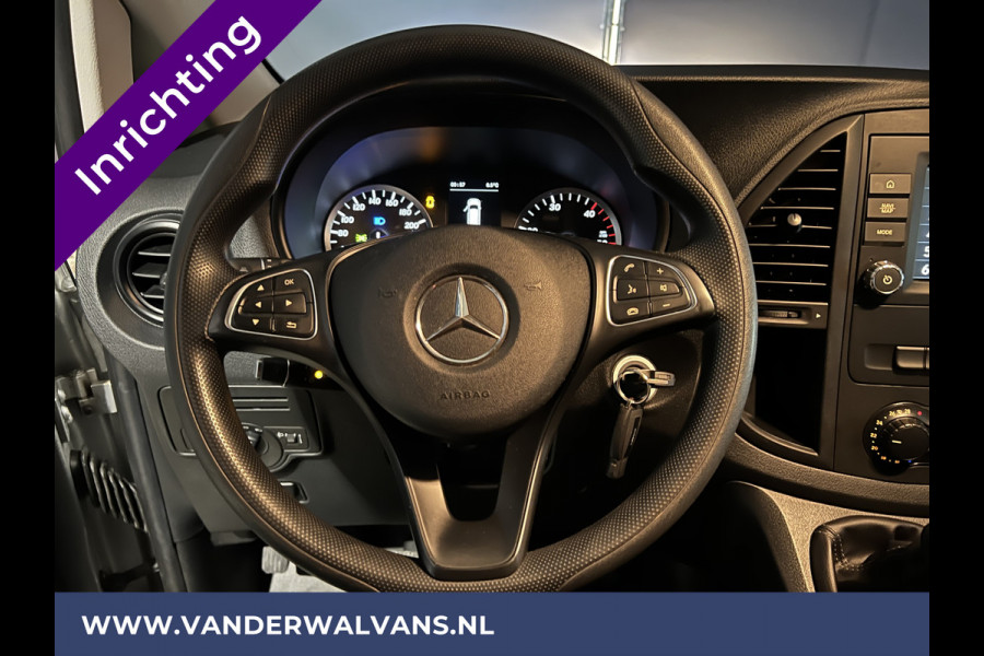 Mercedes-Benz Vito 114 CDI L3H1 Inrichting Euro6 Airco | 2x Zijdeur | Camera | Navigatie | Trekhaak | Cruisecontrol Stoelverwarming, Bijrijdersbank, Leder