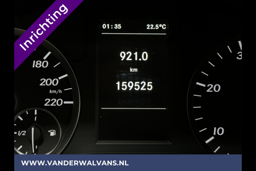 Mercedes-Benz Vito 114 CDI L3H1 Inrichting Euro6 Airco | 2x Zijdeur | Camera | Navigatie | Trekhaak | Cruisecontrol Stoelverwarming, Bijrijdersbank, Leder