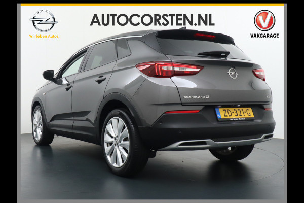 Opel Grandland X T131PK Apple Carplay Android Auto Camera PDC Navi AGR Keyless 19" DAB+ ECC Bluetooth 1/2 Leer Privacy Glas LMVRegen-Licht Sensor Isofix 100% Dealer Onderhouden Business Executive Orig.NLse auto l.beurt bij 110.048km !