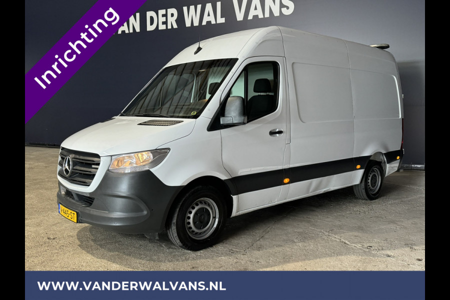 Mercedes-Benz Sprinter 316 CDI 164pk L2H2 inrichting Euro6 Airco | 2800kg Trekhaak | Camera | Apple Carplay | Parkeersensoren, Android Auto, Cruisecontrol